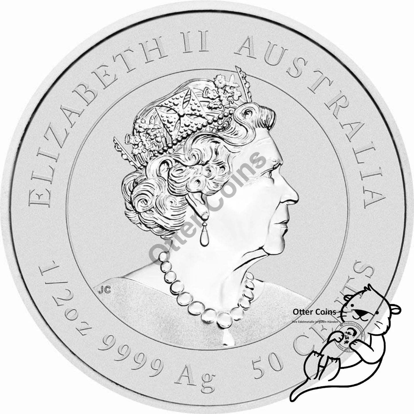 Lunar III Ochse 1/2 oz Silbermünze* - Silber