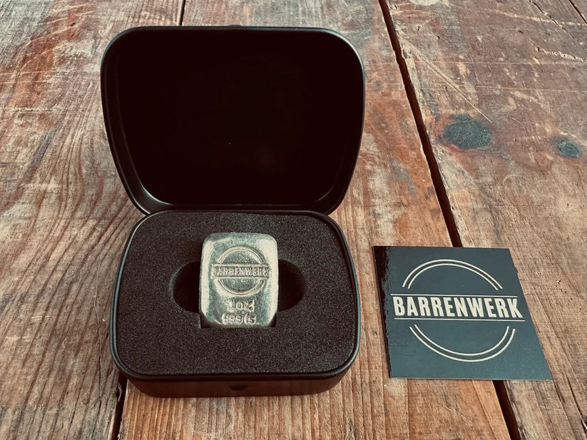 1 oz Silberbarren Barrenwerk