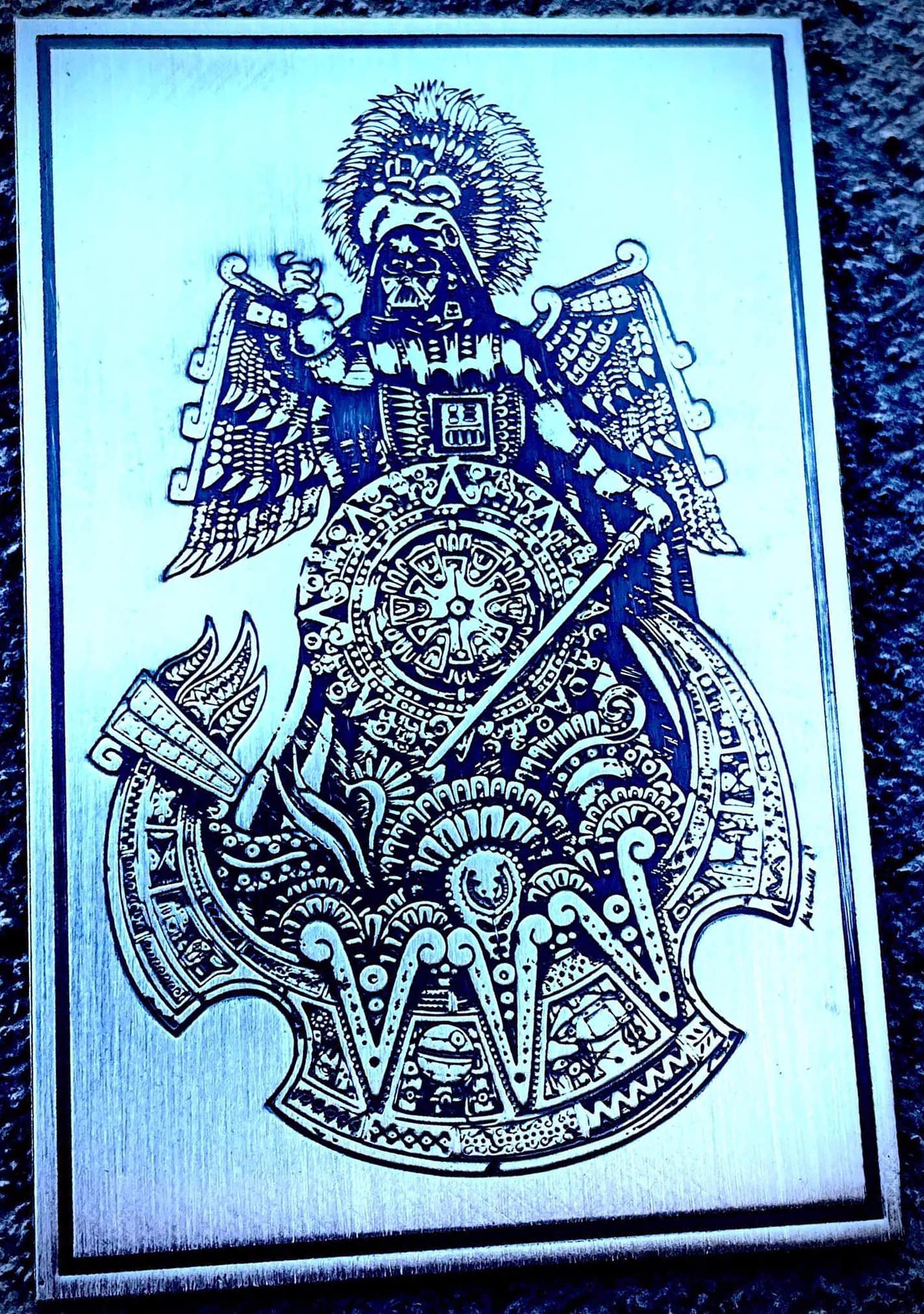1 oz Silberbarren-Karte Mother of Moons The Old Guard