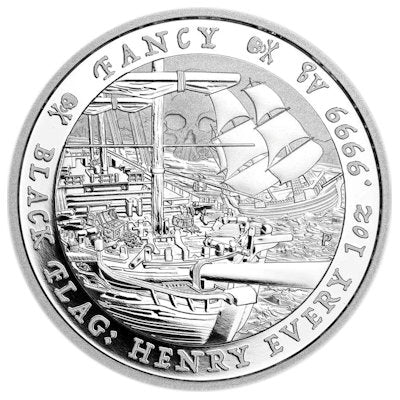 1 oz Silbermünze Black Flag - The Fancy 2023*