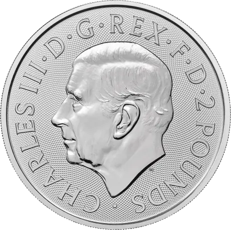 Great Britain 2024-St George and Dragon 1 oz Silber*