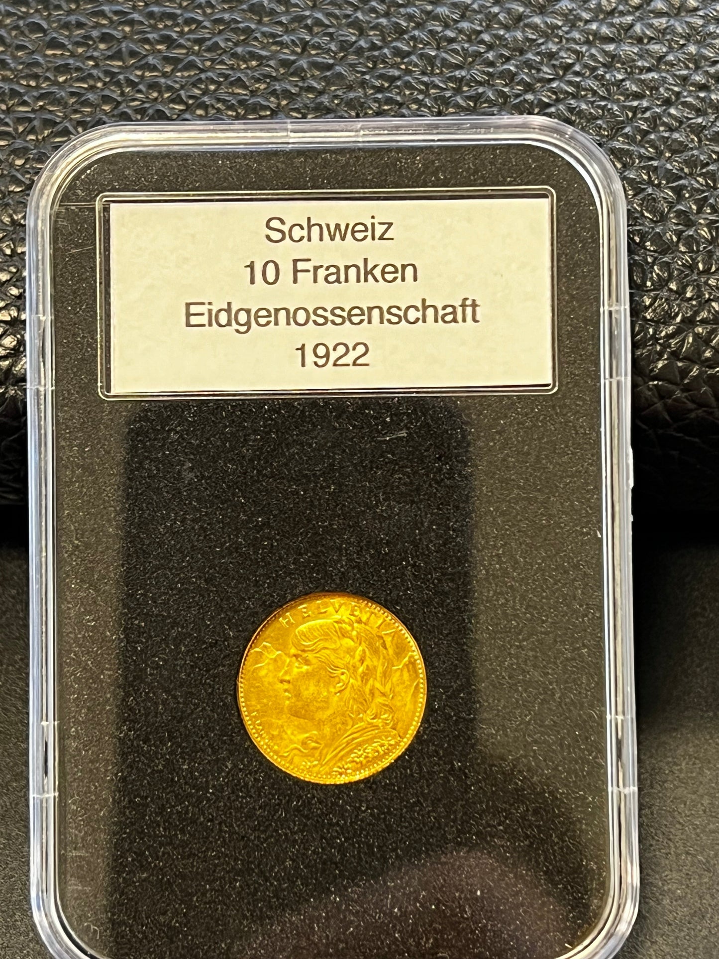 10 SFR Vreneli Goldmünze 1922**