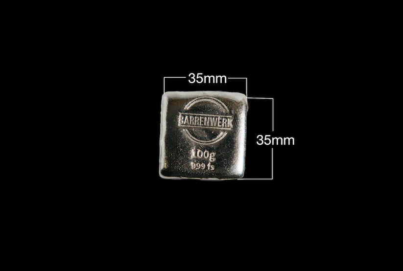 100gr Silberbarren Barrenwerk