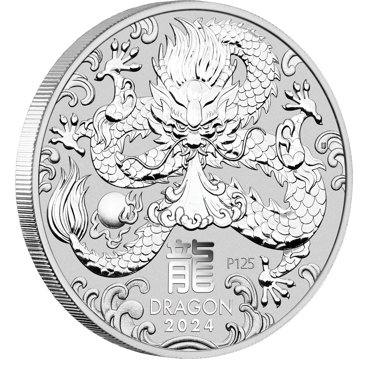 1kg Silbermünze Australien Lunar III Drache 2024*