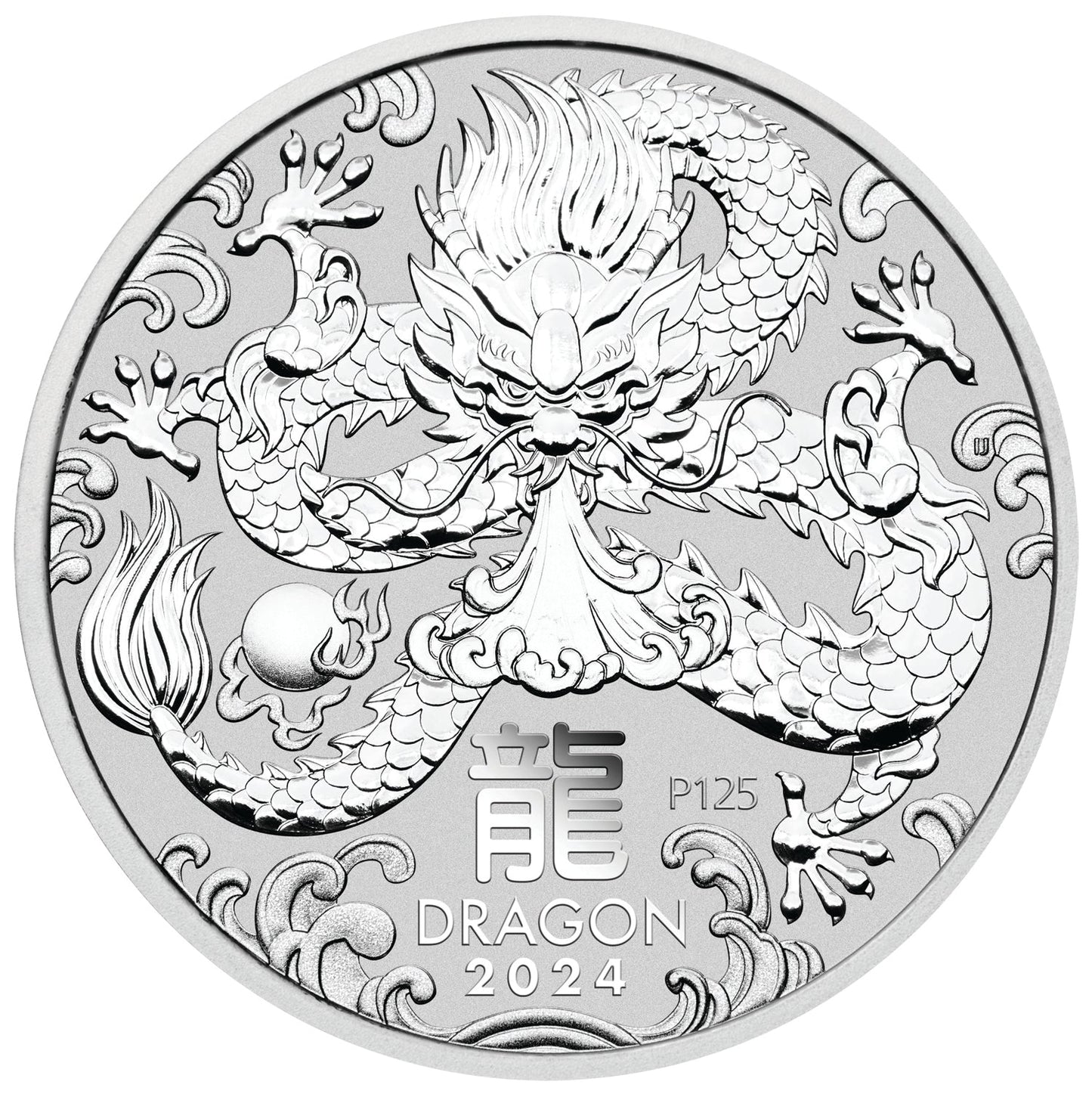 1kg Silbermünze Australien Lunar III Drache 2024*