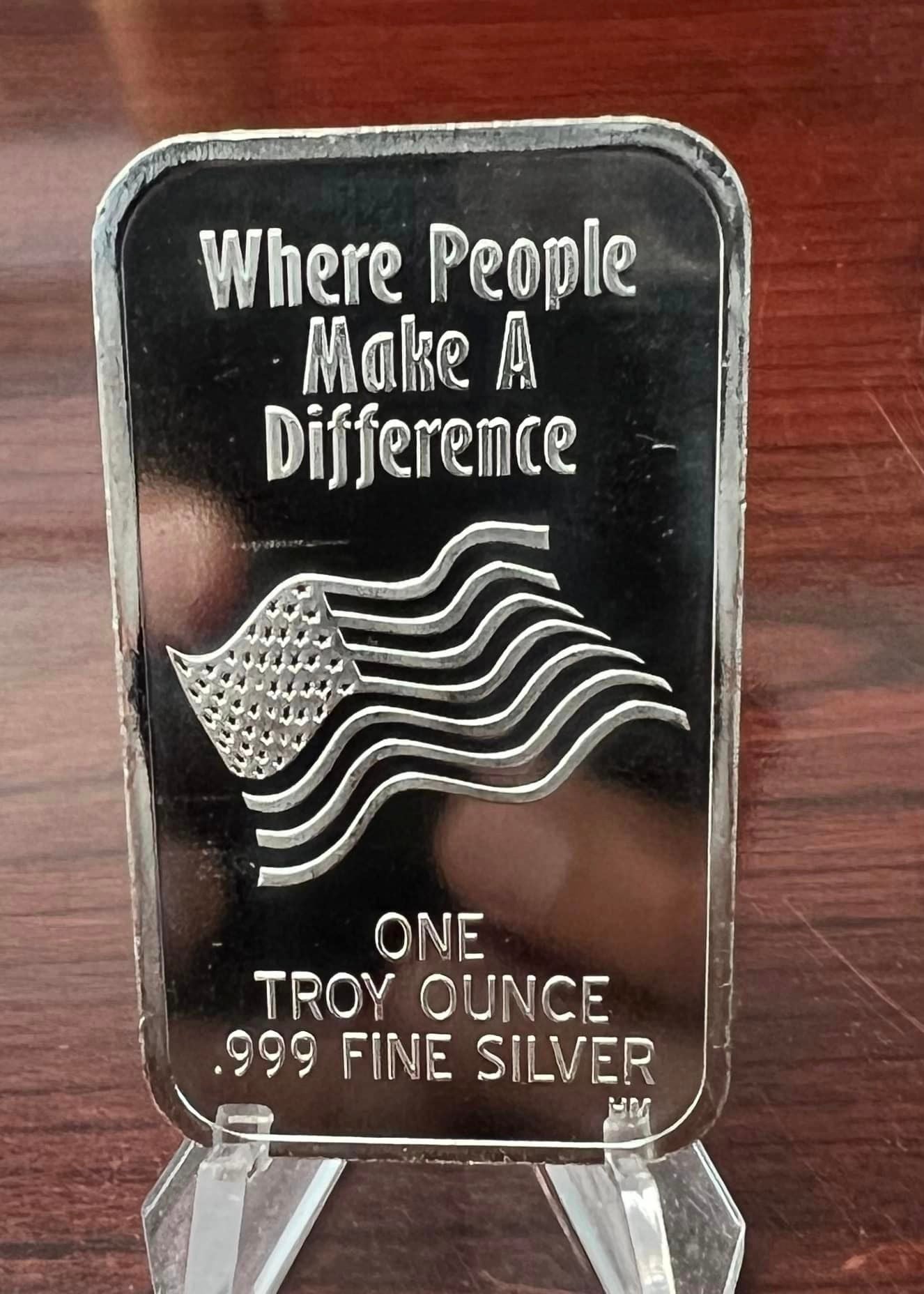 1oz Trump Wanted for President Silberbarren
