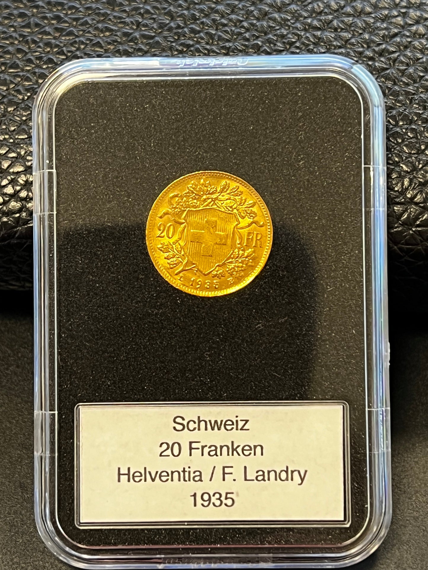 20 SFR Vreneli Goldmünze 1935**