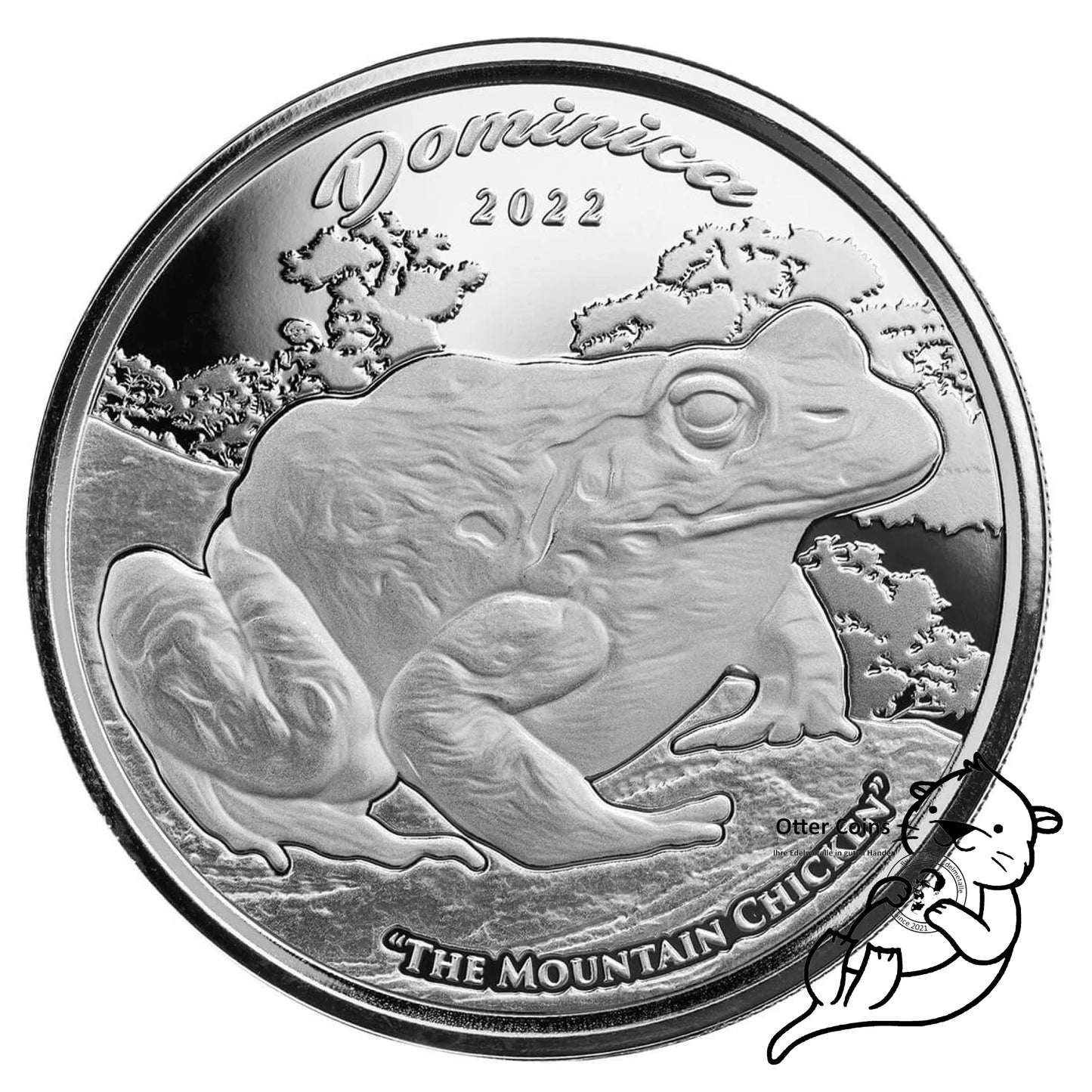 EC8 Dominica 1 Oz Silbermünze 2022*
