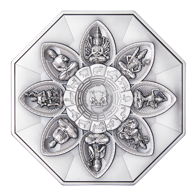 2022 The Eight Protectors Series – Samantabhadra 5 Oz