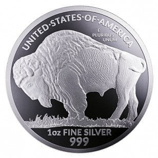 2023 1 oz American Silber Buffalo Round BU