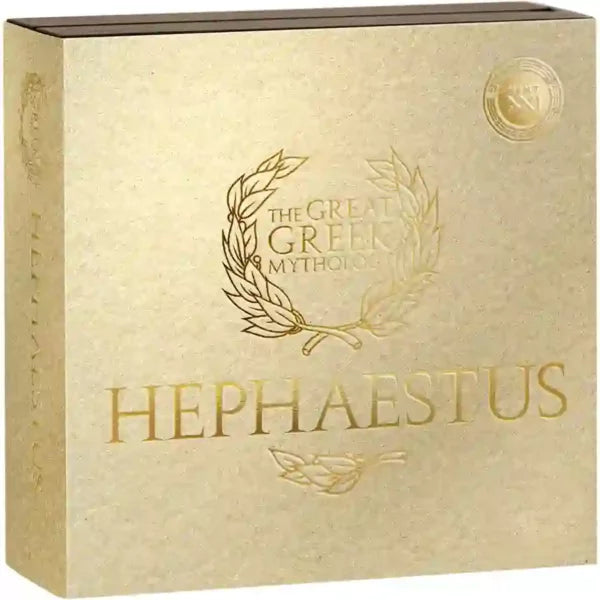 2023 Cameroon 3oz Hephaestus 24K Gilded High Relief
