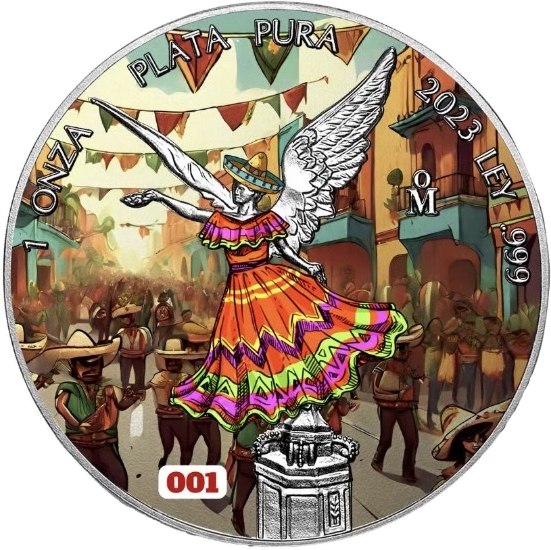 2023 Mexico Libertad Cinco de Mayo 1 oz Silbermünze