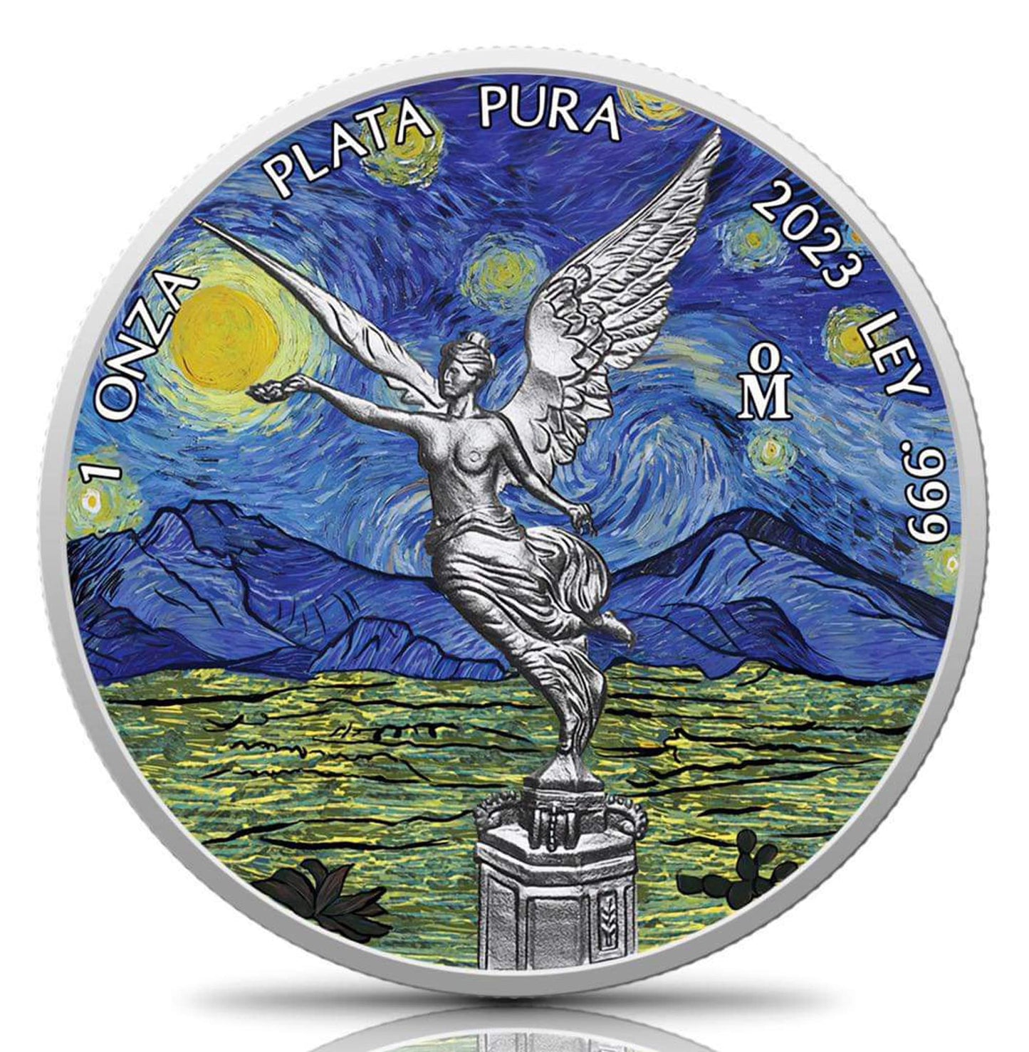 2023 Mexico Libertad Starry Night Edition 1 oz Silbermünze*