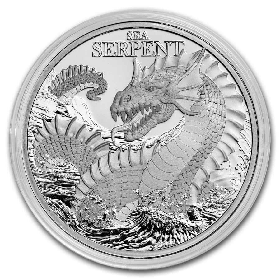2024 1oz Niue $1 Mythical Creatures Sea Serpent