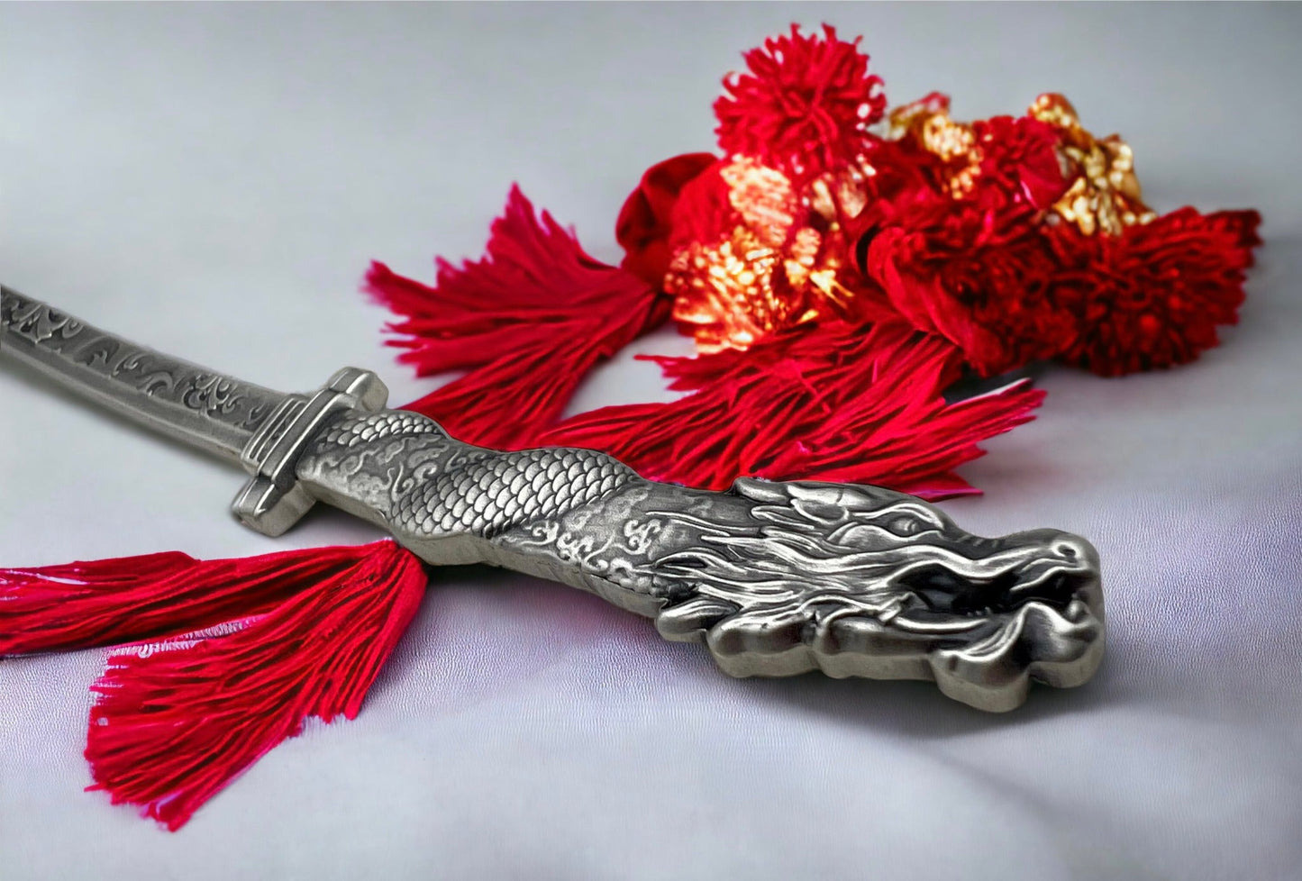 2024 Chad Katana Sword Shaped 2 oz Silbermünze*