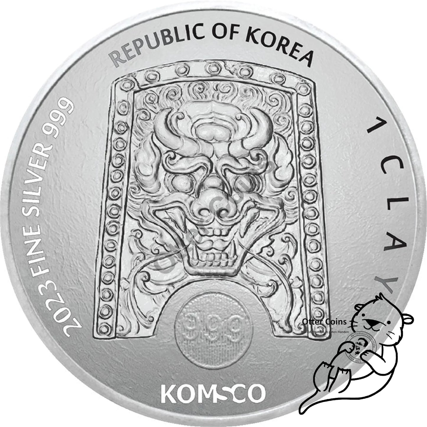 Zi:Sin Lepus 1oz Silbermünze 999