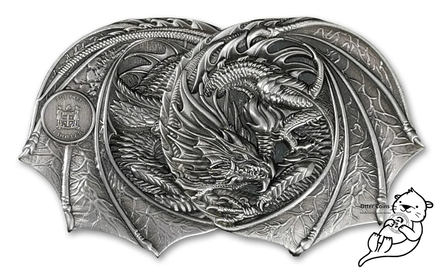 Welsh Dragon Silbermünze 2022 1oz