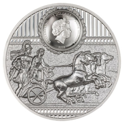 5 CID Sparta 2023 Silber Ultra High Relief