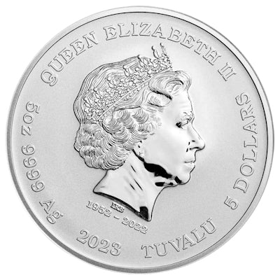 5 oz Silbermünze Black Flag - The Fancy 2023*