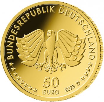 50€ Goldmünze 2023 Deutsches Handwerk Ernährung 1. Ausgabe**