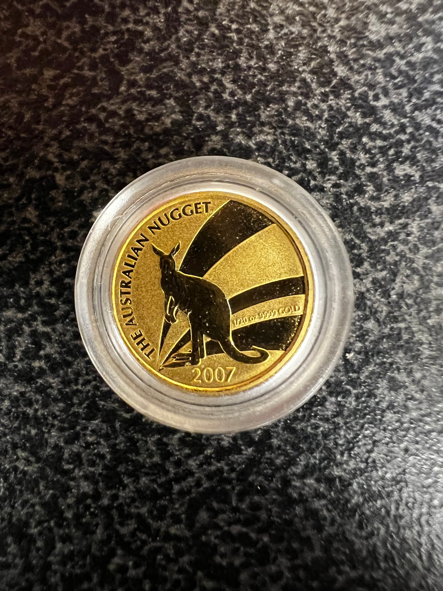 Australien Känguru 2007 1/20 Oz Gold**