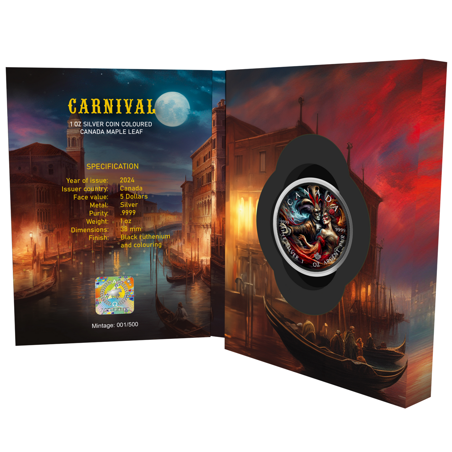Carnival 2024 1oz Silbermünze