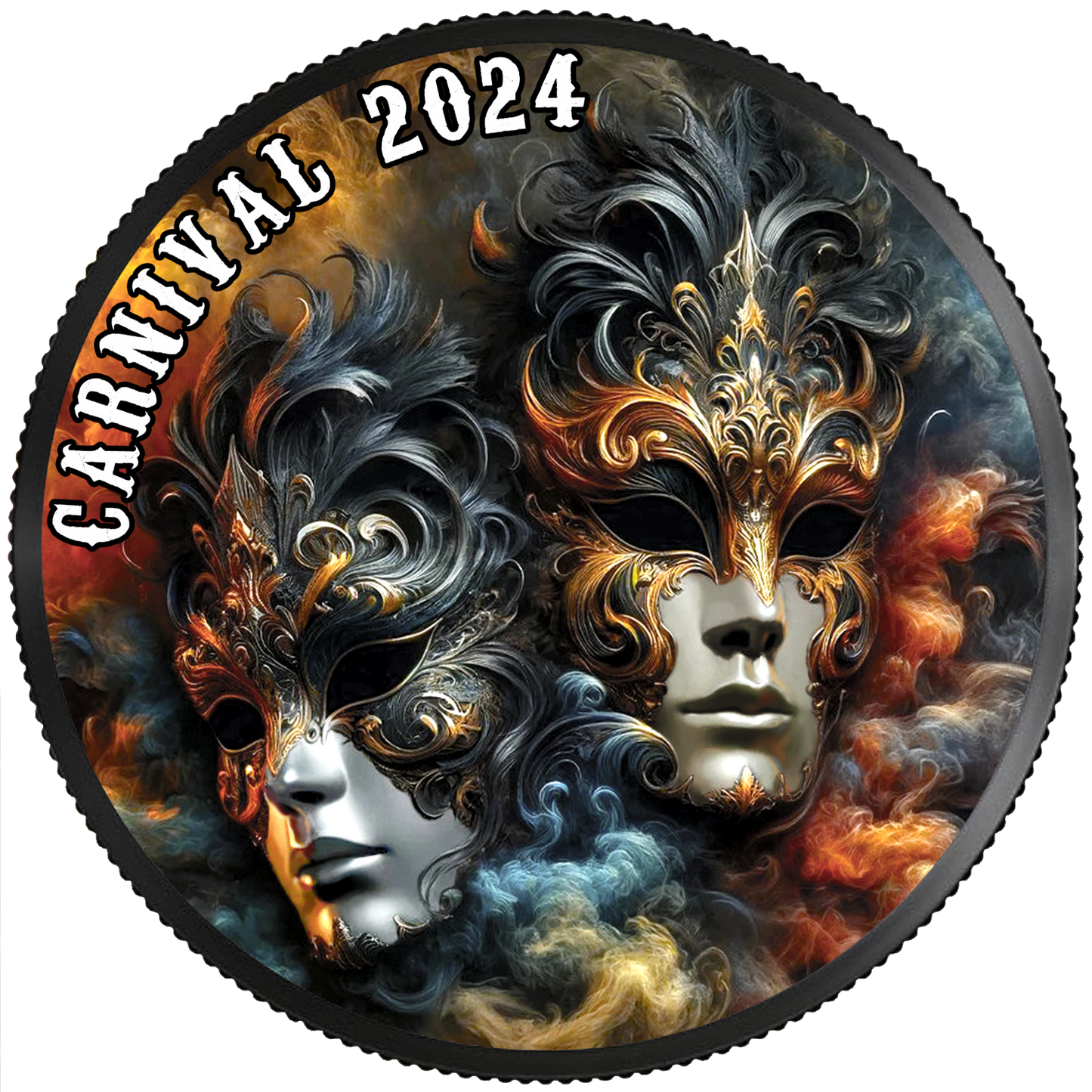 Carnival 2024 1oz Silbermünze