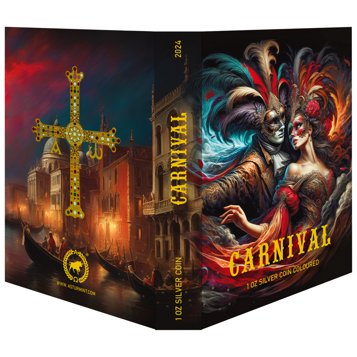 Carnival 2024 1oz Silbermünze