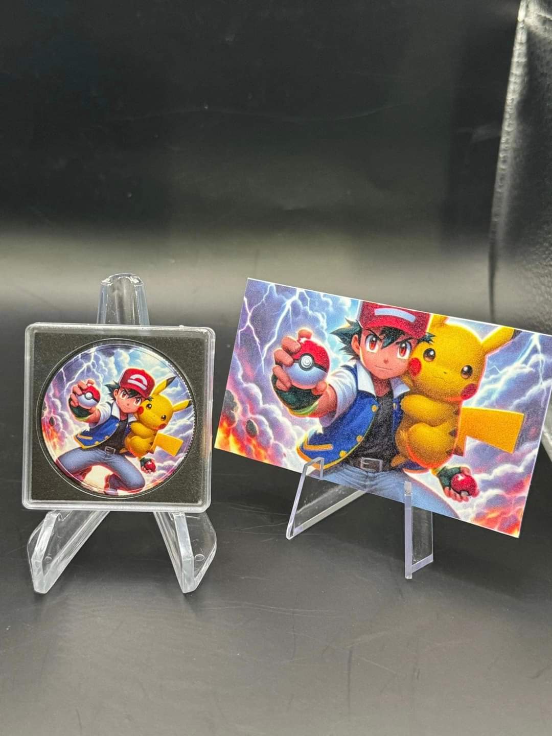 Catching Them All In Heaven, 1oz Color Silbermedaille
