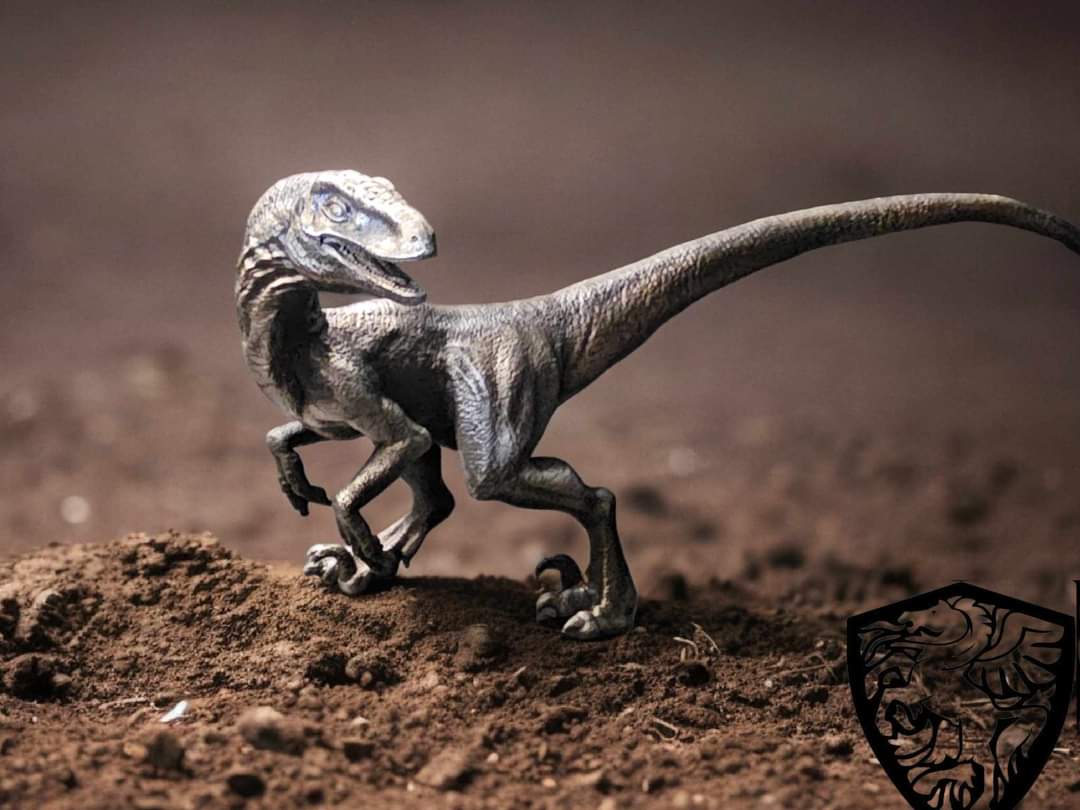 AB Custom Silver Raptor, 2oz Sterling-Silber Figur