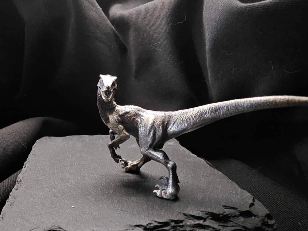 AB Custom Silver Raptor, 2oz Sterling-Silber Figur