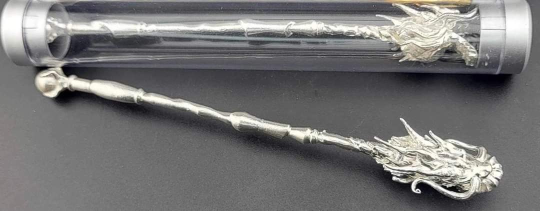Dragon Staff, Unleash the Mythical Power, 1oz 3D Silberbarren Prooflike Art Bar