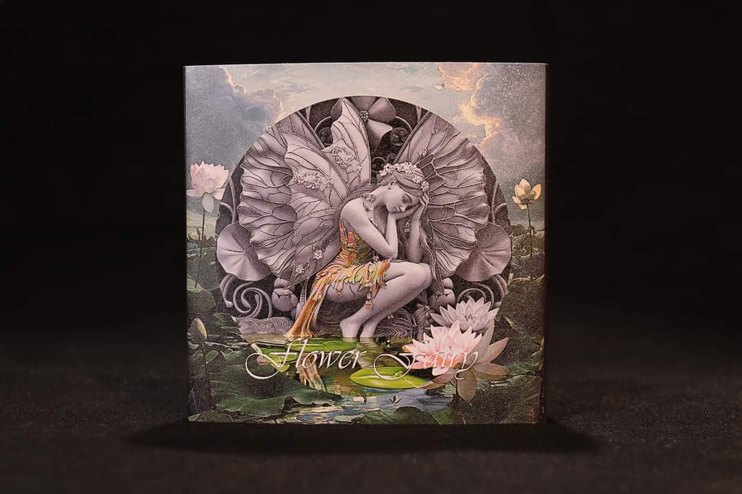 Cameroon Fairy in Magicland 2025, HR, Antik, Glow 2oz Silbermünze***