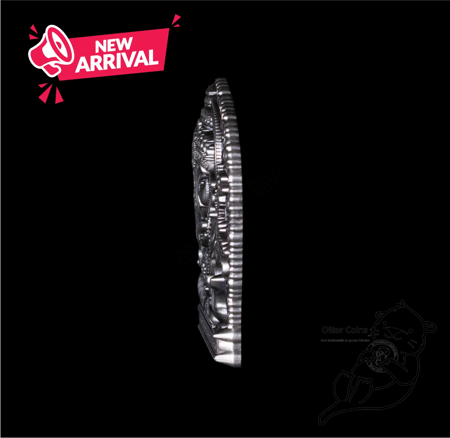 Ganesha Silver Stacker 2 Oz