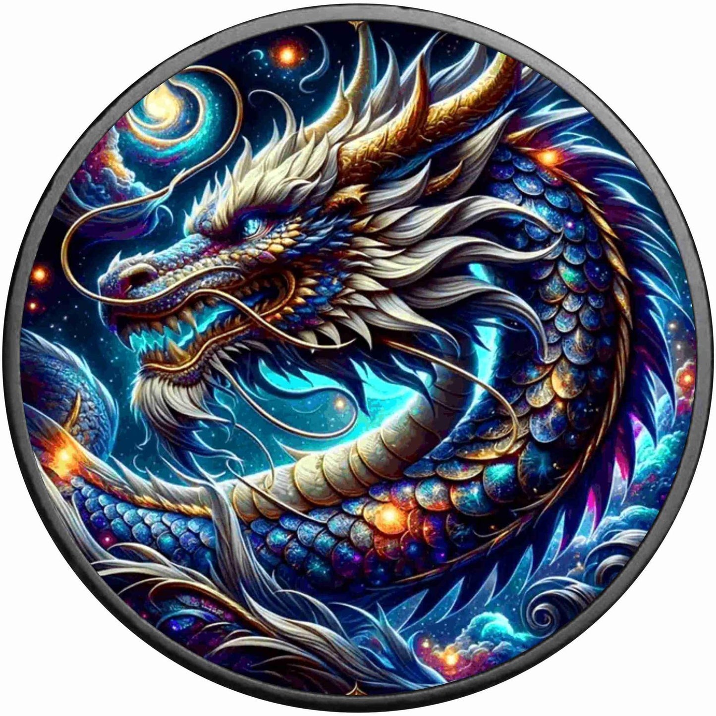 American Eagle Dragon Of Ice Color 1oz Silber 2024*