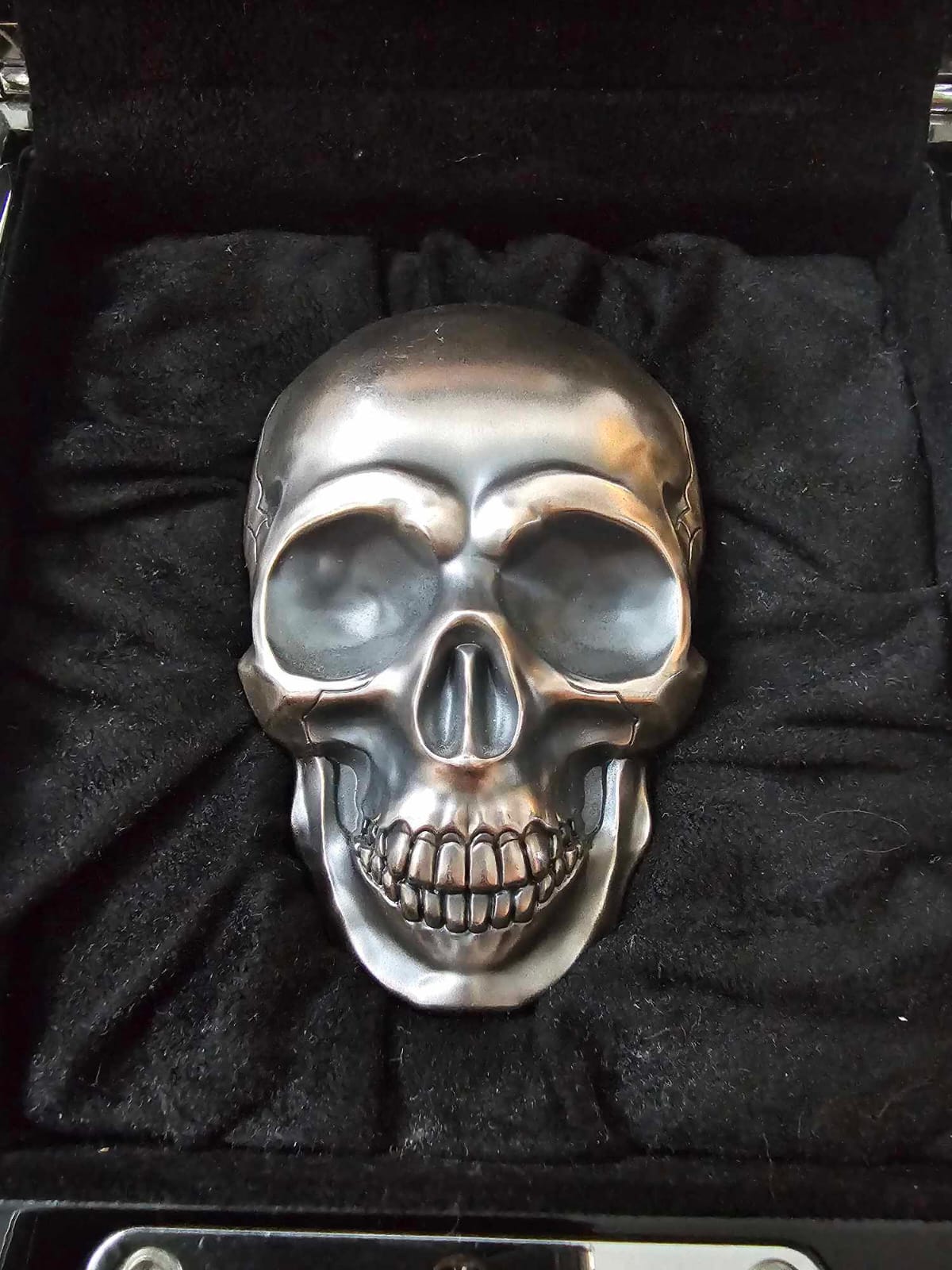 Human Silver Skull, 500g .999 Silbermünze* Palau 2017