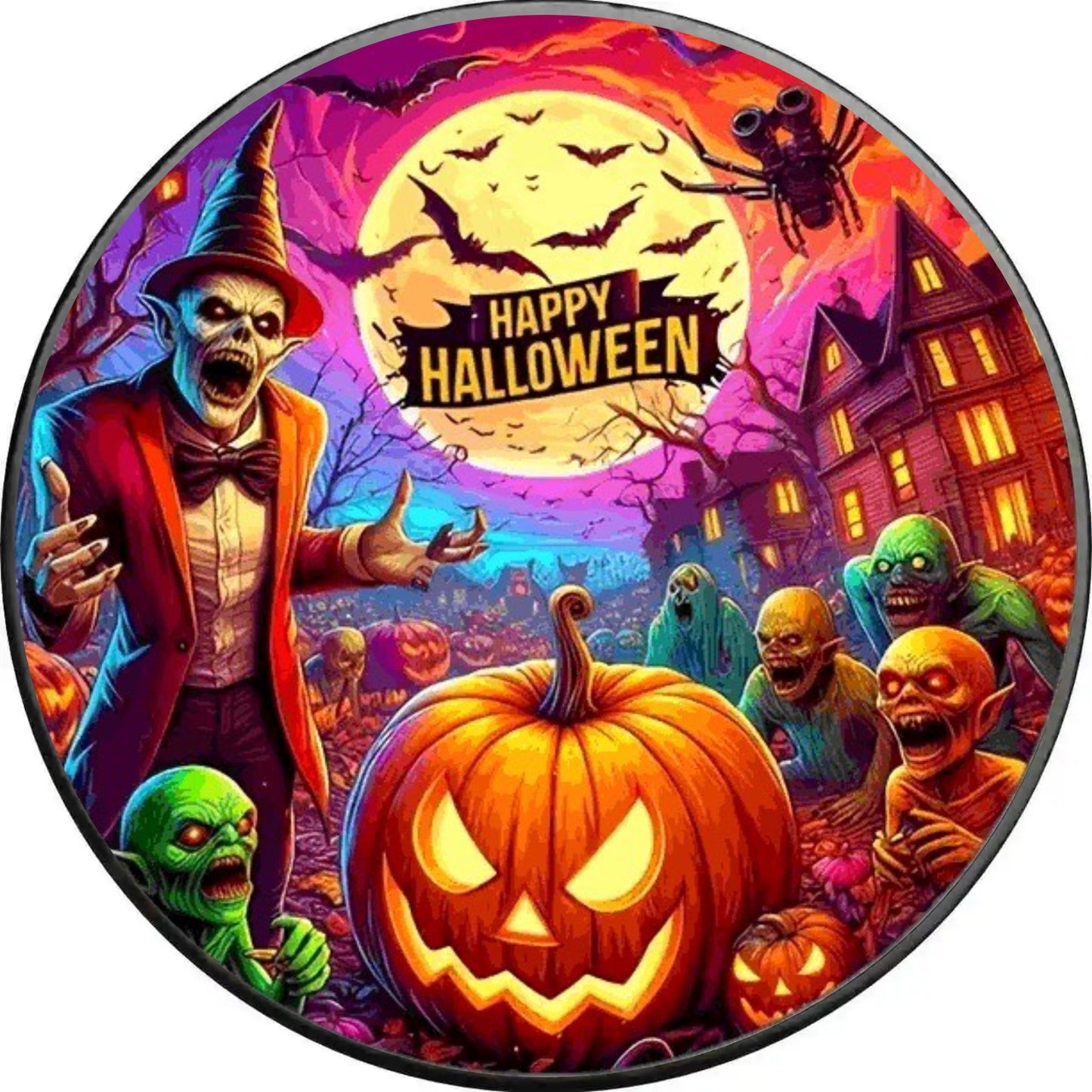 USA ASE Halloween Zombies Color 1oz Silber 2024*