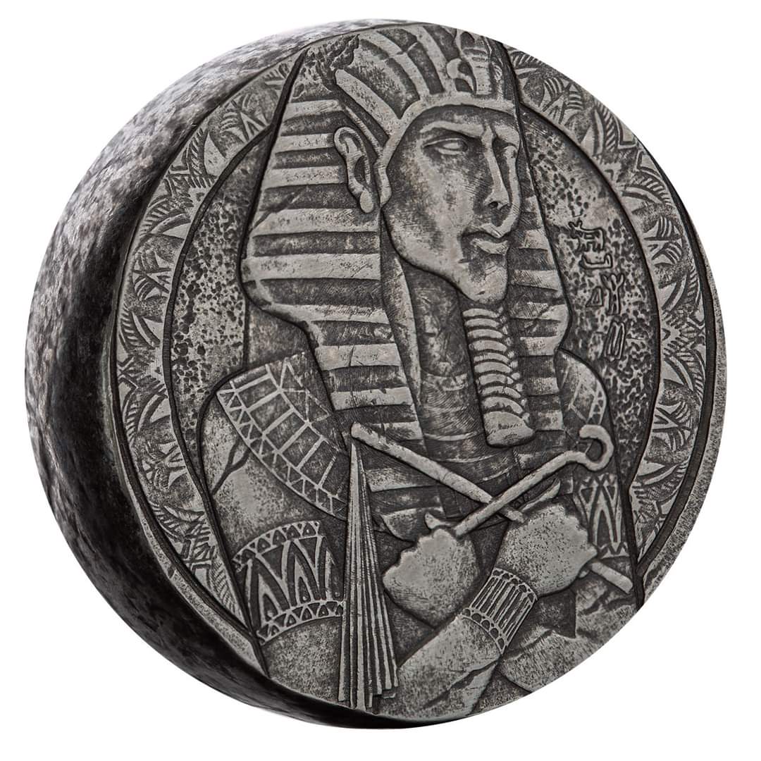 Chad 2024 Egyptian Relic Amenhotep 5oz Silbermünze