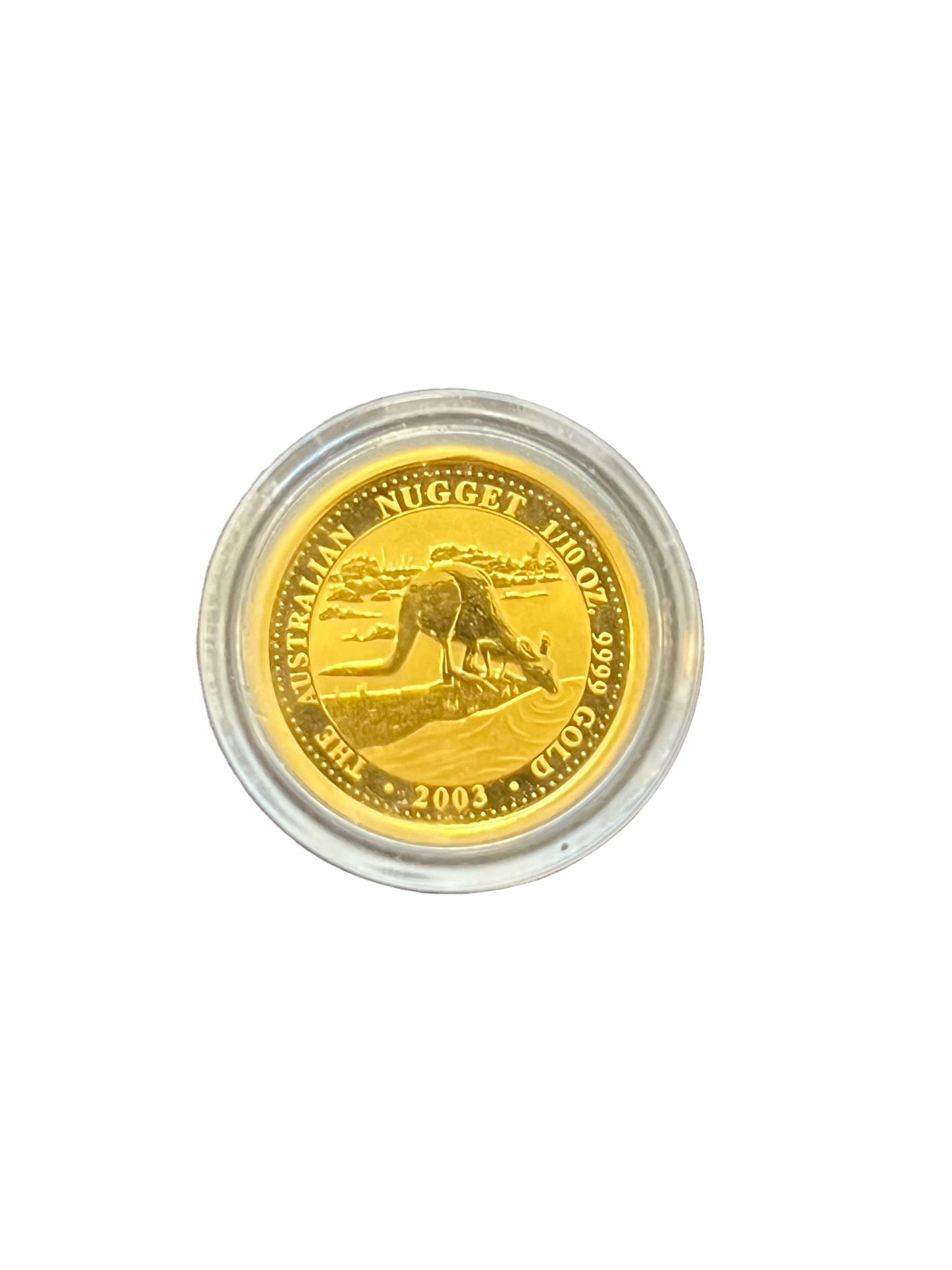 Australien Känguru 2003 1/10 Oz Gold**