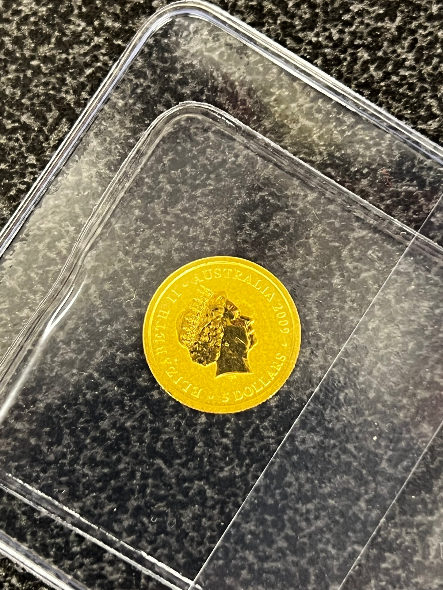 Australien Känguru 2009 1/20 Oz Gold** ohne Kapsel