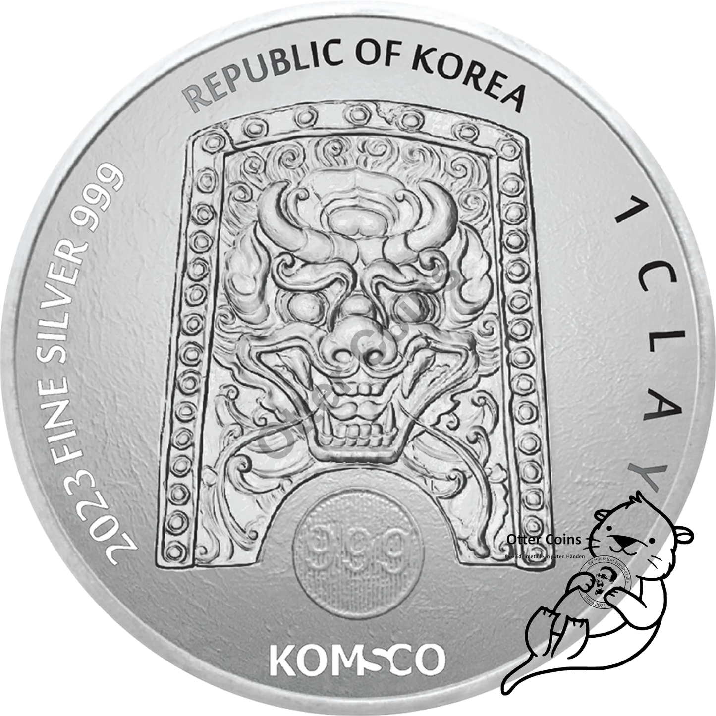 Chiwoo Cheonwang 1 Oz Silbermünze 2023