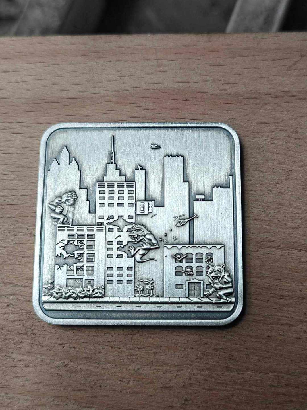 Arcade Classics: Rampage 1oz Silberbarren