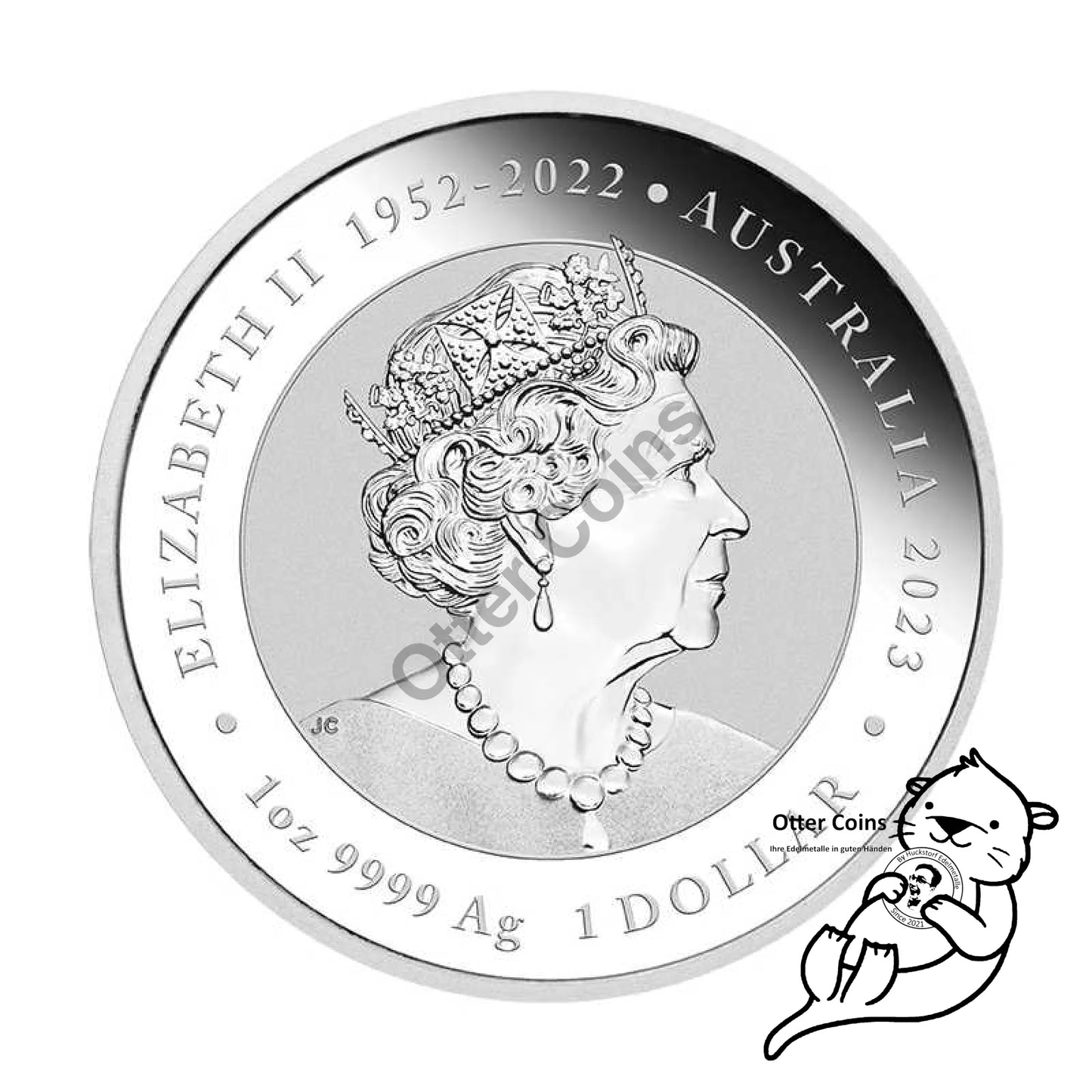 Chinese Myths and Legends - Drache & Koi 2023 1oz