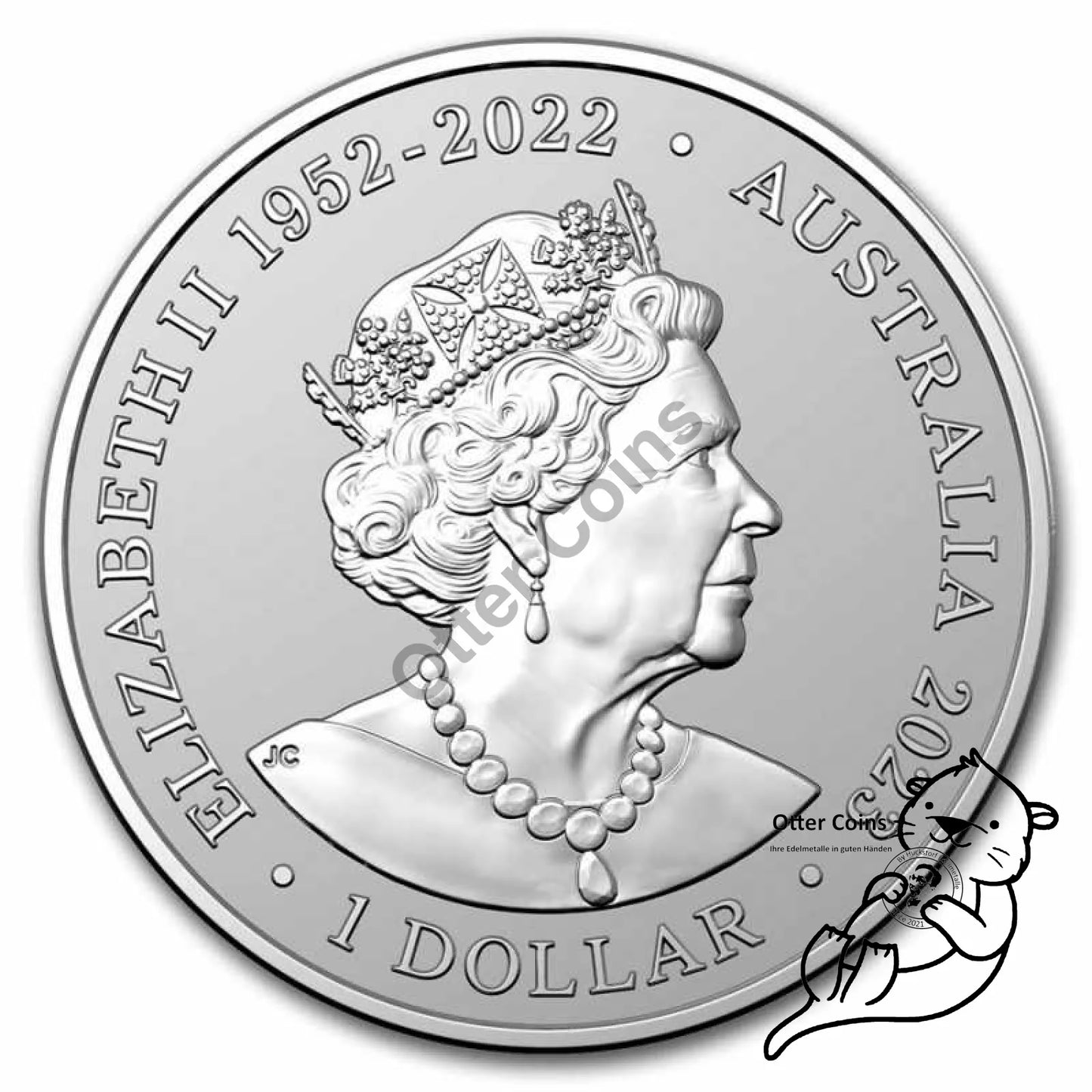 Rough Toothed Dolphin 1 Oz Silbermünze 2023*