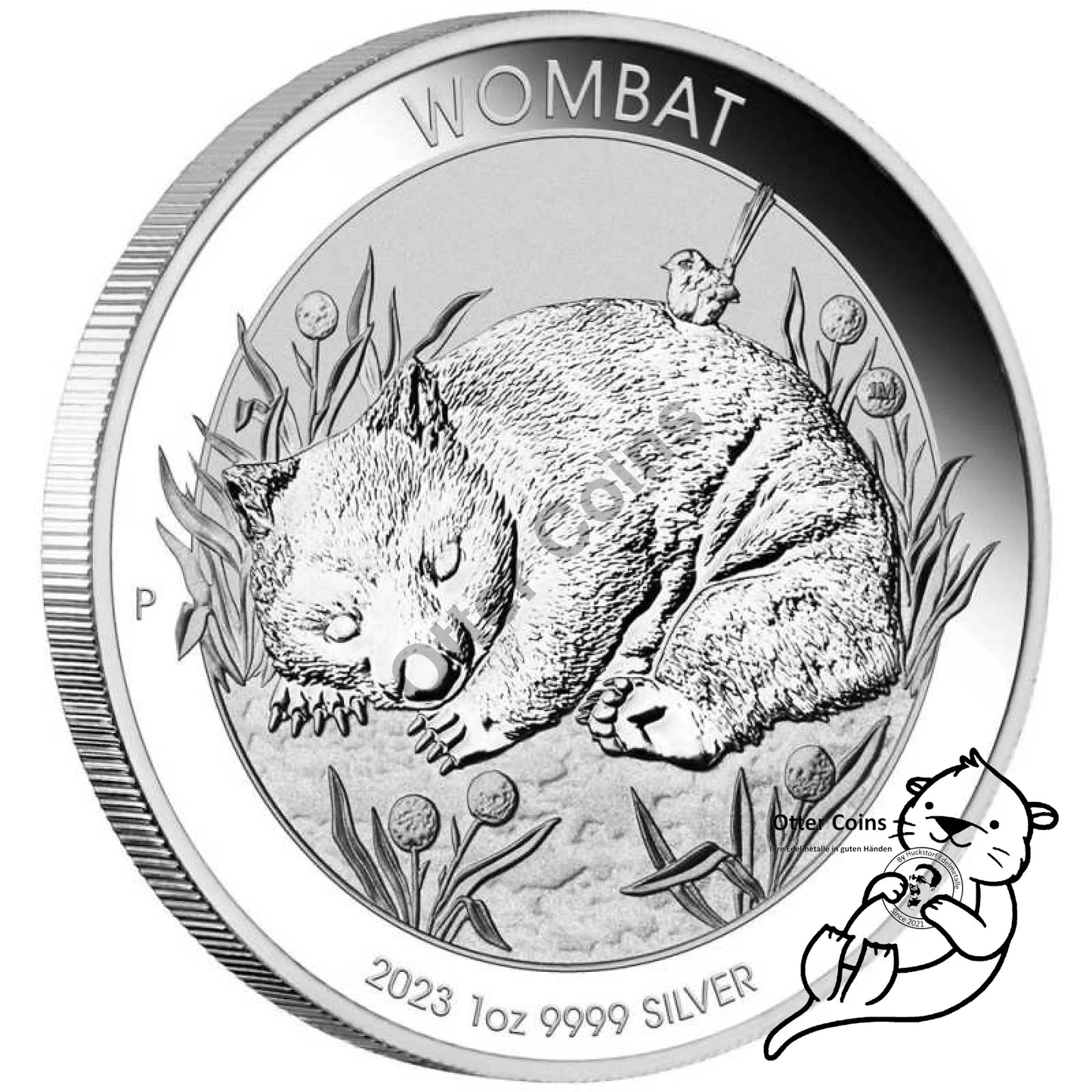Wombat 1 Oz Silbermünze 2023*