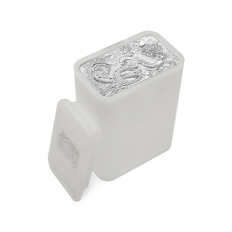 Rectangular Dragon 2024 1oz Silberbarren