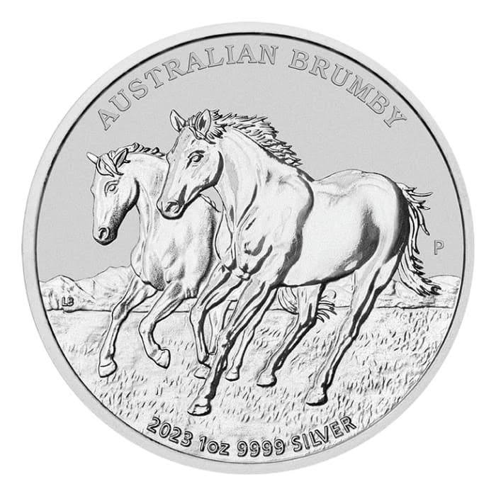 Australian Brumby 2023 1oz Silber*