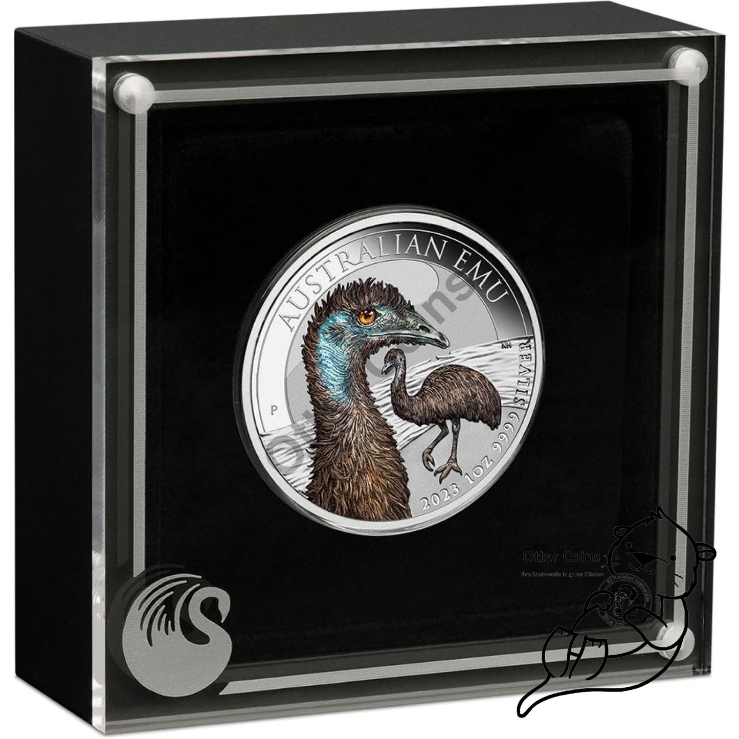 Australian EMU 2023 Color Silbermünze*