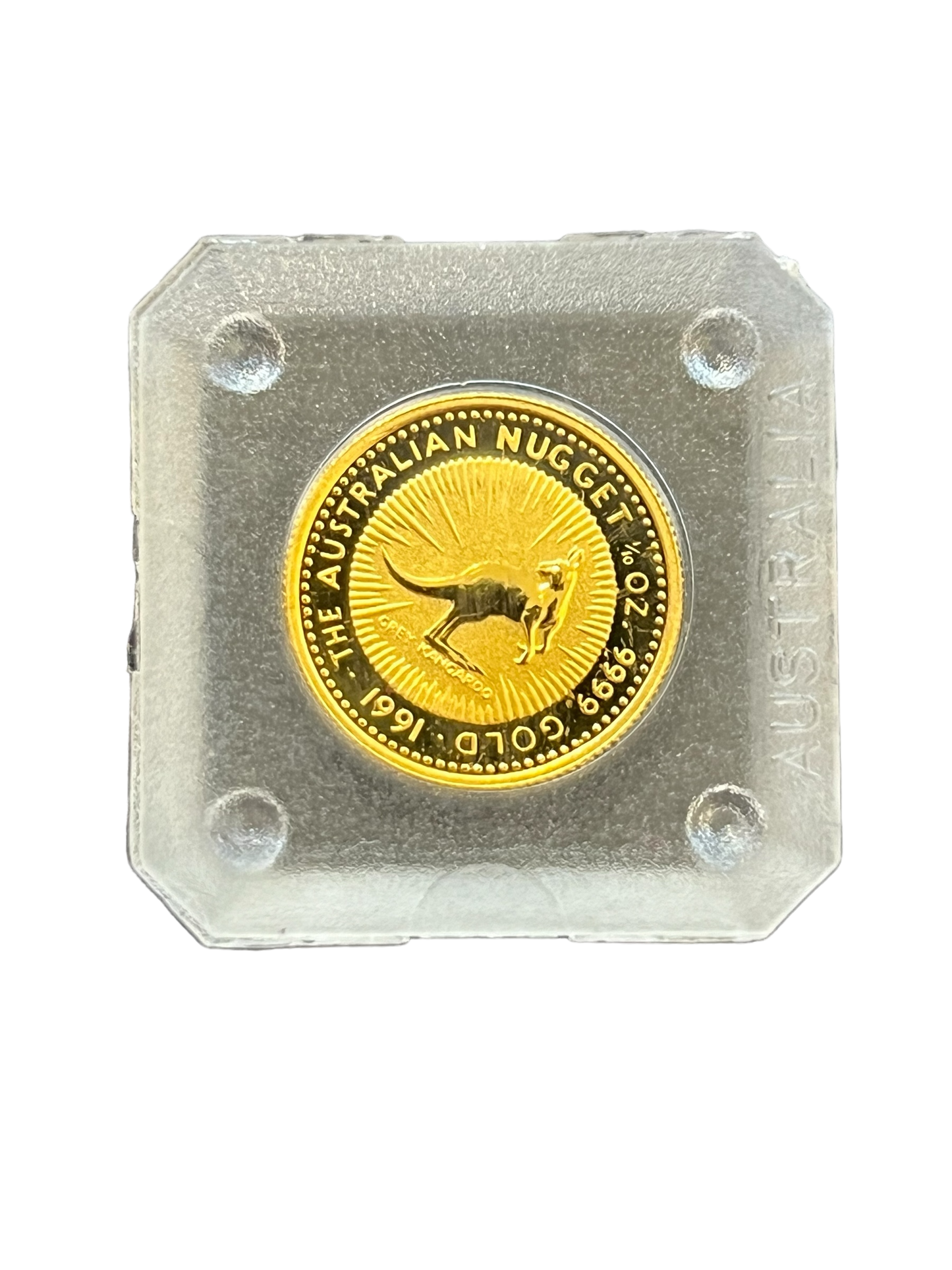 Australien Känguru 1991 1/10 Oz Gold**