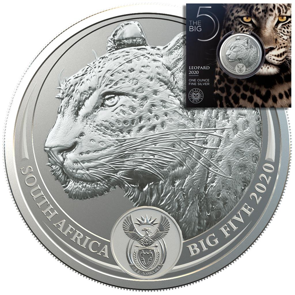 Big Five I Set 1.-5. 1 Oz Silbermünze 2019-2021* Angebot